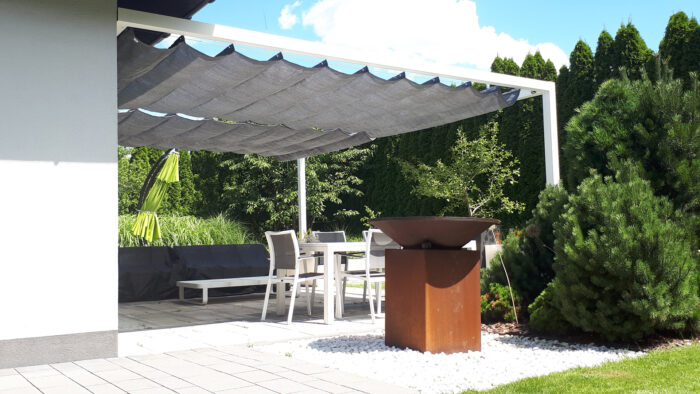 Roleta rzymska 29 m x 5 m kolor Antracyt