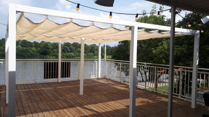 Pergola aluminiowa PW 230 x 320 cm  Bialy