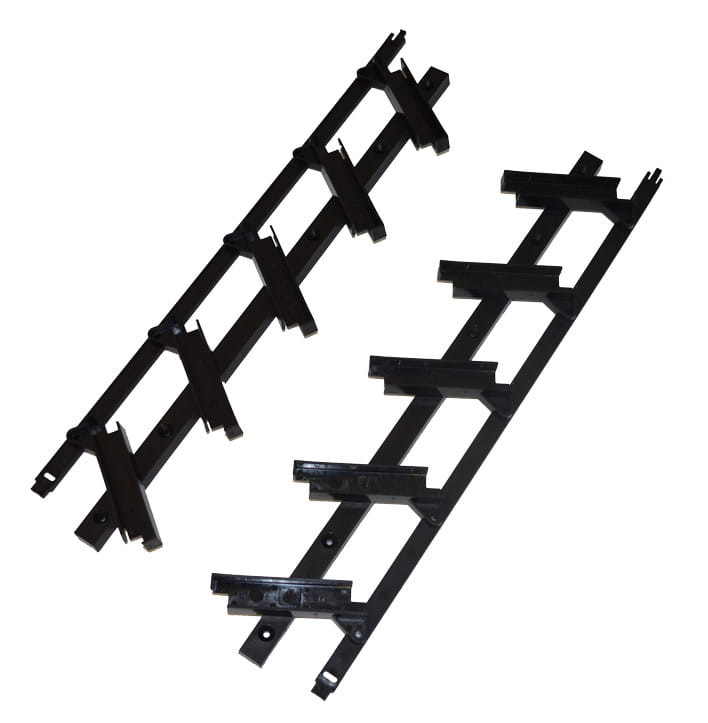 Zestaw Uchwyt 20mm Czarny  5 deseczek 100cm