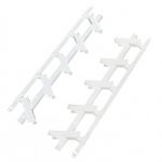 Zestaw Uchwyt 20mm Bialy  5 deseczek 100cm