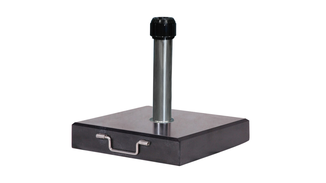 Podstawa granitowa ROME  czarny polerowany granit 40 kg