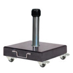 Podstawa granitowa ROME II  czarny polerowany granit 40 kg