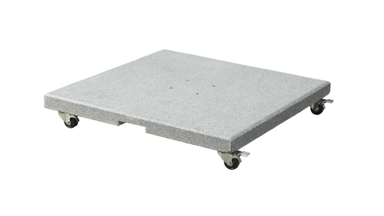 Podstawa granitowa SALERNO  szary matowy granit 120 kg