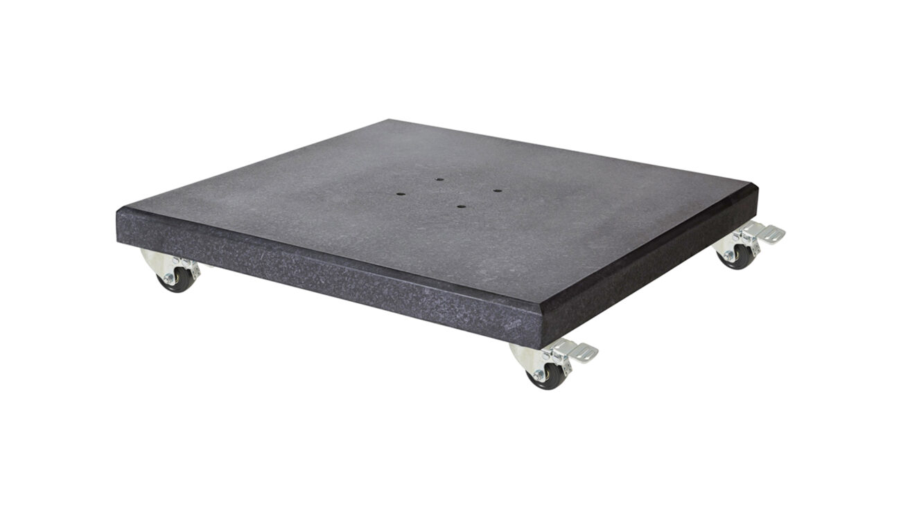 Podstawa granitowa MODENA  czarny polerowany granit 90 kg XL