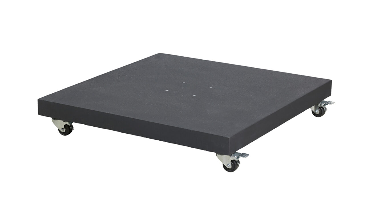 Podstawa granitowa SORRENTO  czarny matowy granit 90 kg