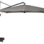 Parasol ogrodowy ICON T  kolor stelazu Anthracite  kolor Manhattan  4 x 3 m