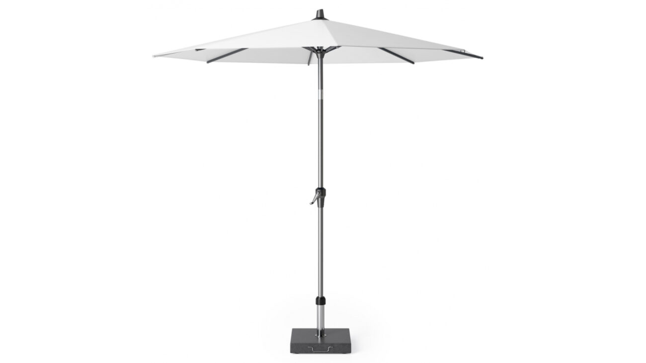 Parasol ogrodowy RIVA  kolor stelazu Anthracite  kolor White   25 m