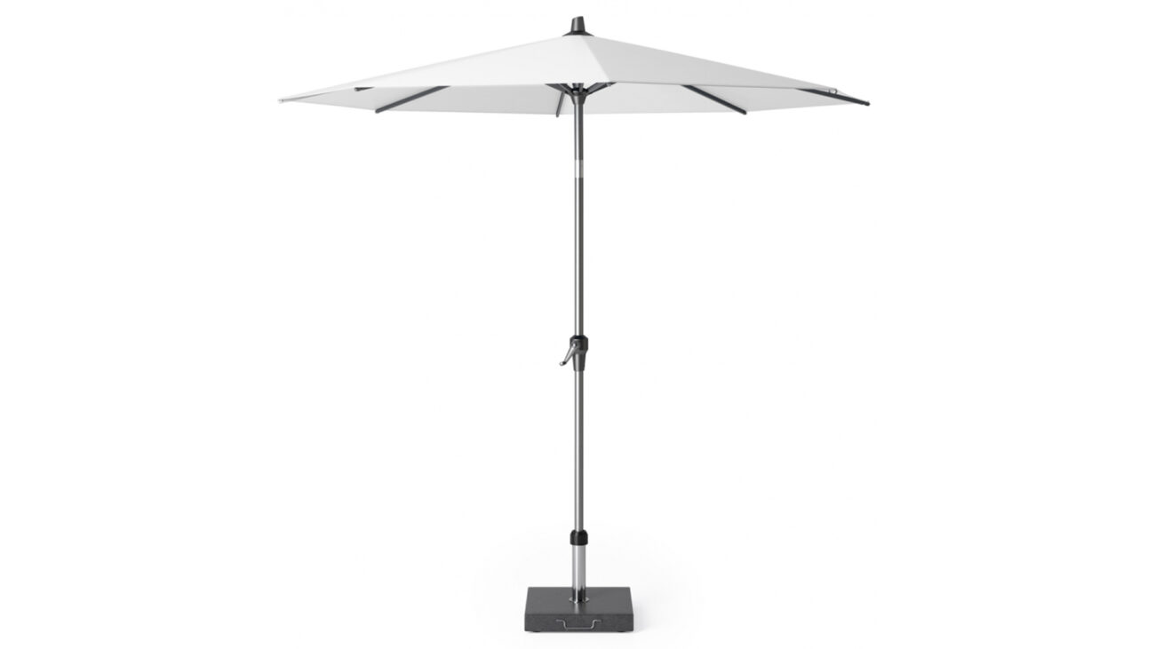 Parasol ogrodowy RIVA  kolor stelazu Anthracite  kolor White   27 m