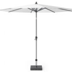 Parasol ogrodowy RIVA  kolor stelazu Anthracite  kolor White   3 m
