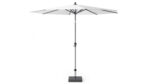 Parasol ogrodowy RIVA  kolor stelazu Anthracite  kolor White   3 m
