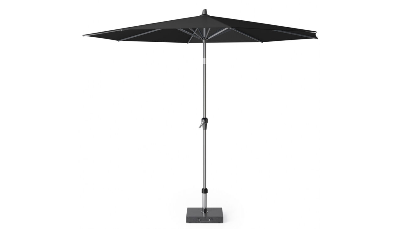 Parasol ogrodowy RIVA  kolor stelazu Anthracite  kolor Black   3 m