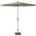 Parasol ogrodowy RIVA  kolor stelazu Anthracite  kolor Taupe   3 m