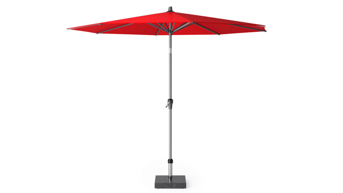 Parasol ogrodowy RIVA  kolor stelazu Anthracite  kolor Red   3 m