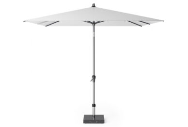 Parasol ogrodowy RIVA  kolor stelazu Anthracite  kolor White  25 x 25 m