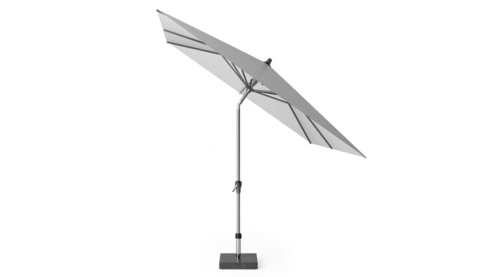 Parasol ogrodowy RIVA  kolor stelazu Anthracite  kolor Light Grey  25 x 25 m