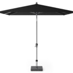 Parasol ogrodowy RIVA  kolor stelazu Anthracite  kolor Black  25 x 25 m