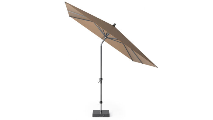 Parasol ogrodowy RIVA  kolor stelazu Anthracite  kolor Taupe  25 x 25 m