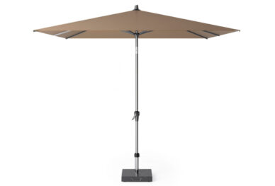 Parasol ogrodowy RIVA  kolor stelazu Anthracite  kolor Taupe  25 x 25 m