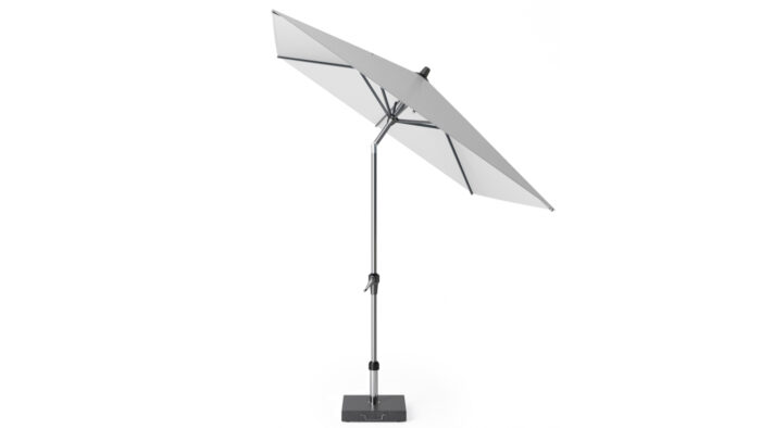 Parasol ogrodowy RIVA  kolor stelazu Anthracite  kolor White  25 x 2 m