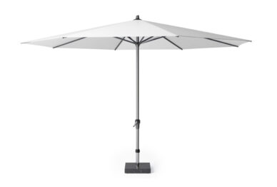Parasol ogrodowy RIVA II  kolor stelazu Anthracite  kolor White   4 m