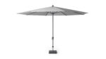 Parasol ogrodowy RIVA II  kolor stelazu Anthracite  kolor Light grey   4 m