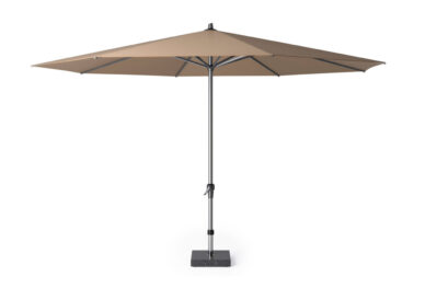 Parasol ogrodowy RIVA II  kolor stelazu Anthracite  kolor Taupe   4 m