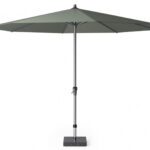 Parasol ogrodowy RIVA II  kolor stelazu Anthracite  kolor Olive   4 m
