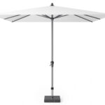 Parasol ogrodowy RIVA II  kolor stelazu Anthracite  kolor White  275 x 275 m