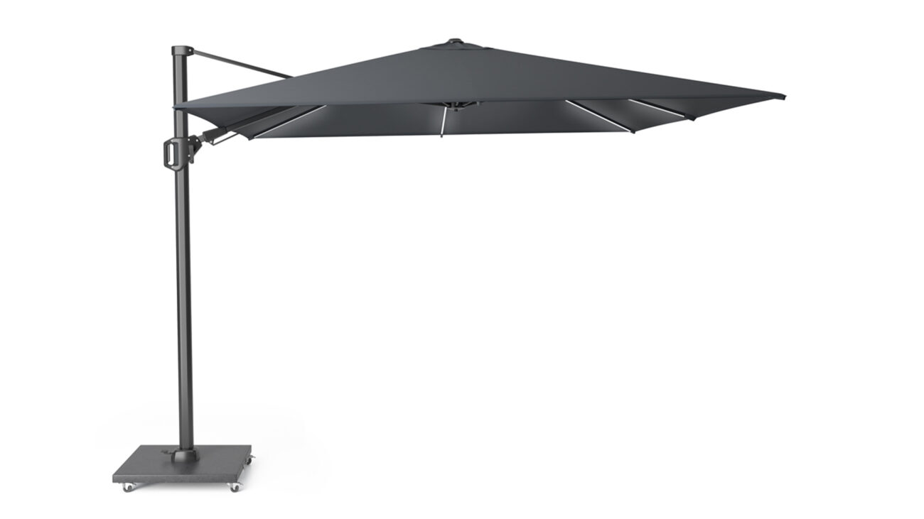 Parasol ogrodowy CHALLENGER T GLOW  kolor stelazu Anthracite  rozmiar 3 x 3 m  Anthracite