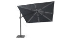 Parasol ogrodowy CHALLENGER T GLOW  kolor stelazu Anthracite  rozmiar 3 x 3 m  Anthracite