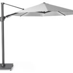 Parasol ogrodowy CHALLENGER T GLOW  kolor stelazu Anthracite  rozmiar 3 x 3 m  Light Grey