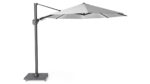 Parasol ogrodowy CHALLENGER T GLOW  kolor stelazu Anthracite  rozmiar 3 x 3 m  Light Grey