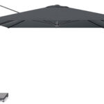 Parasol ogrodowy CHALLENGER T PREMIUM  kolor stelazu Anthracite  kolor Feded black  35 x 35 m