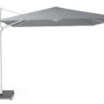 Parasol ogrodowy CHALLENGER T PREMIUM  kolor stelazu White  kolor Manhattan  3 x 3 m