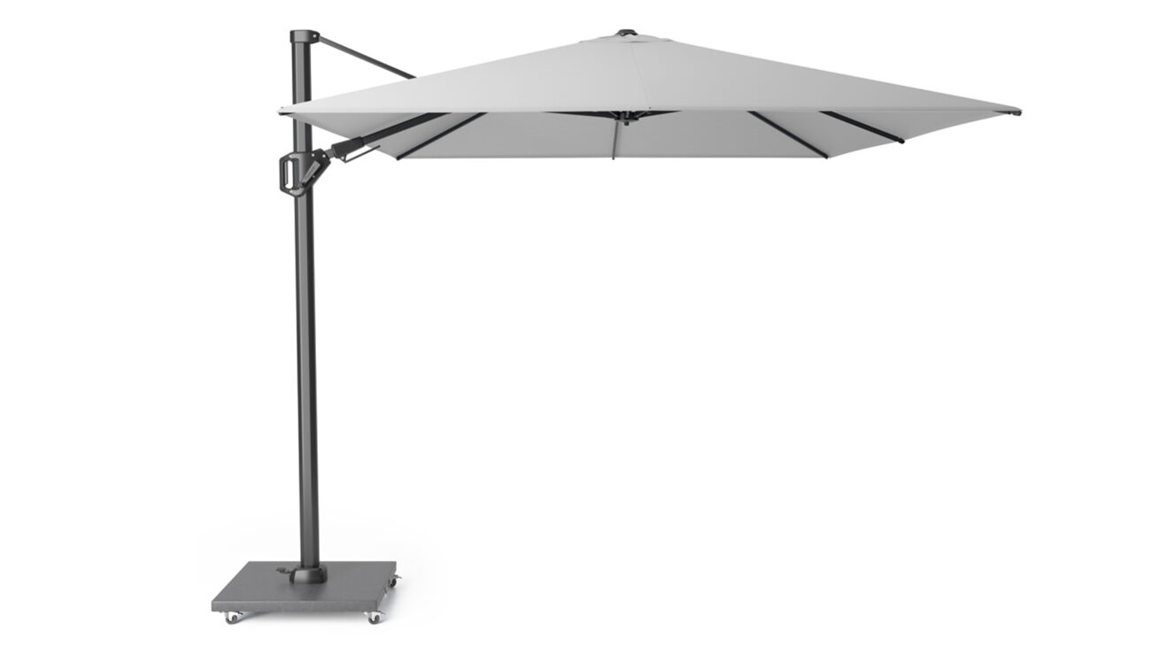 Parasol ogrodowy CHALLENGER T  kolor stelazu Anthracite  rozmiar 35 x 26 m  Light Grey