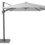 Parasol ogrodowy CHALLENGER T  kolor stelazu Anthracite  rozmiar 35 x 26 m  Light Grey
