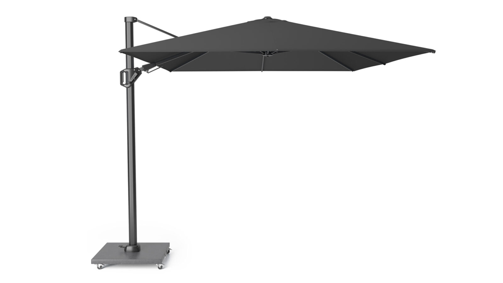 7137P-free_arm_parasol-Challenger-T2-3,5x2,6-premium-faded_black-Platinum-8720039162709 Parasol ogrodowy CHALLENGER T PREMIUM kolor stelazu Anthracite kolor Feded black 35 x 26 m