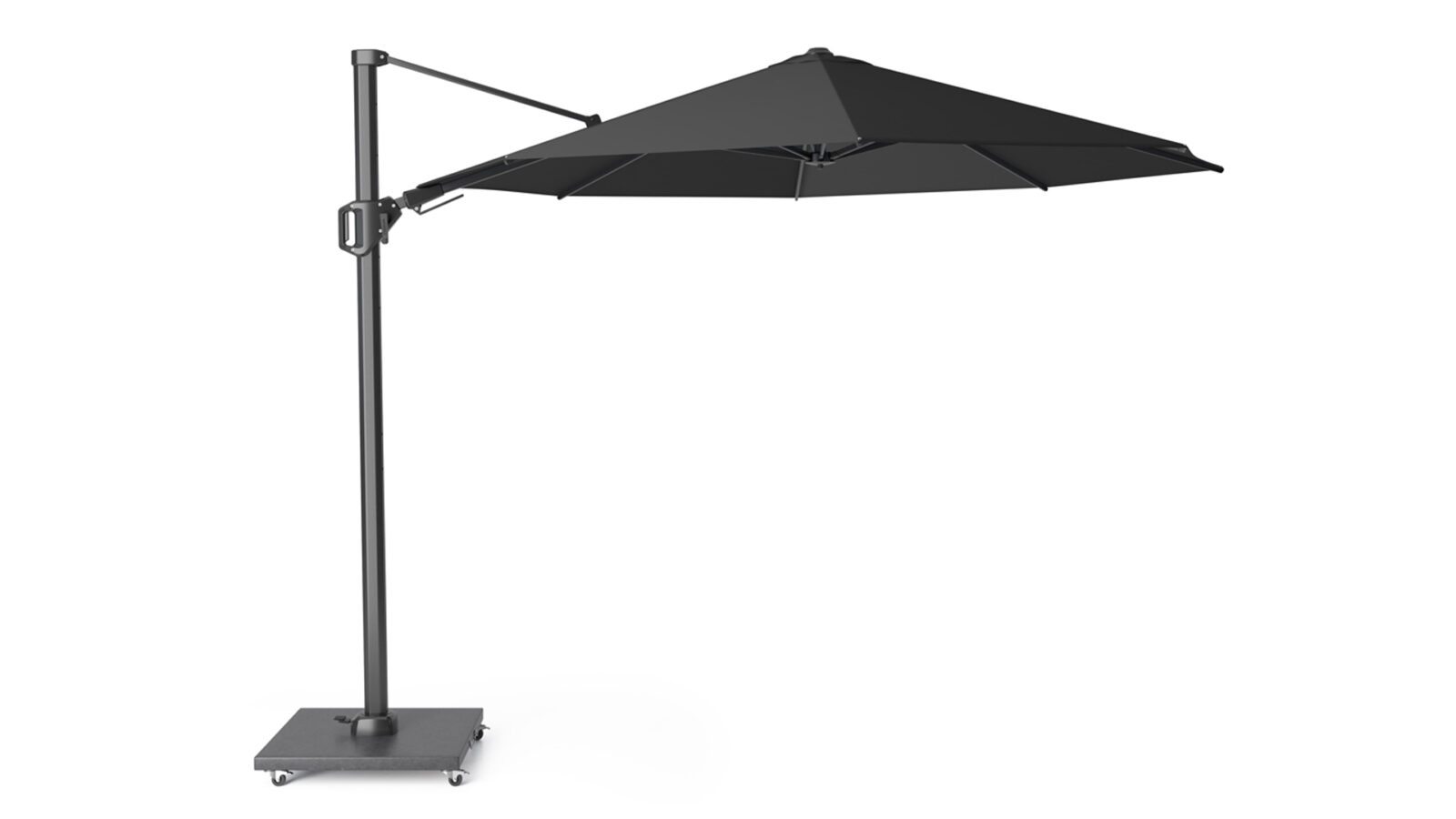 7138P-free-arm_parasol-Challenger-T2-Ø3,5-premium-faded_black-Platinum-8717591778813 Parasol ogrodowy CHALLENGER T PREMIUM kolor stelazu Anthracite kolor Feded black 35 m