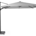 Parasol ogrodowy CHALLENGER T  kolor stelazu Anthracite  rozmiar 3 x 3 m  Light Grey