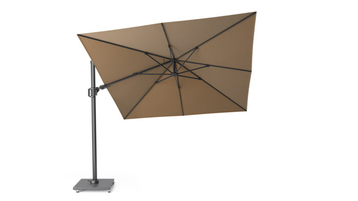 Parasol ogrodowy CHALLENGER T  kolor stelazu Anthracite  rozmiar 3 x 3 m  Taupe