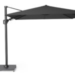Parasol ogrodowy CHALLENGER T PREMIUM  kolor stelazu Anthracite  kolor Feded black  3 x 3 m