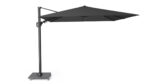 Parasol ogrodowy CHALLENGER T PREMIUM  kolor stelazu Anthracite  kolor Feded black  3 x 3 m
