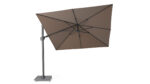 Parasol ogrodowy CHALLENGER T PREMIUM  kolor stelazu Anthracite  kolor Havana  3 x 3 m