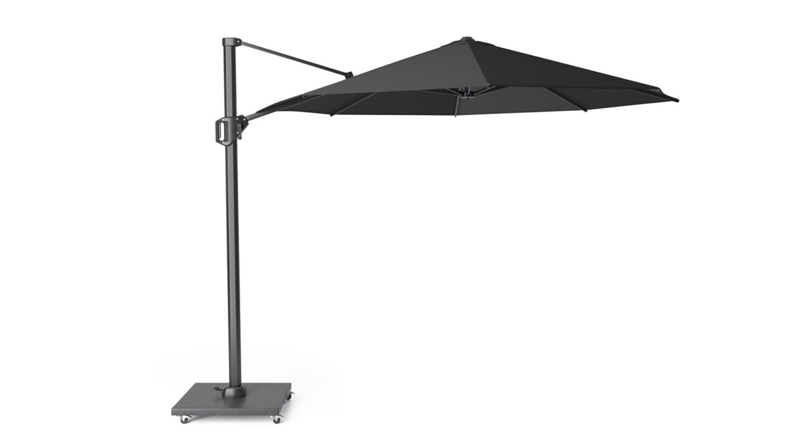 7141P-free_arm_parasol-Challenger-T1-Ø3,5-premium-faded_black-Platinum-8717591772309 Parasol ogrodowy CHALLENGER T PREMIUM kolor stelazu Anthracite kolor Feded black 35 m