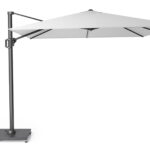 Parasol ogrodowy CHALLENGER T  kolor stelazu Anthracite  rozmiar 3 x 3 m  White