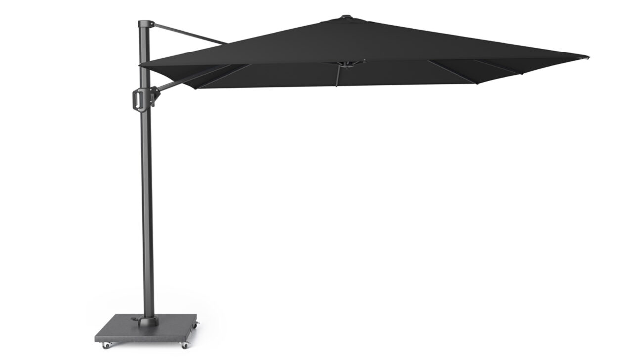 Parasol ogrodowy CHALLENGER T  kolor stelazu Anthracite  rozmiar 3 x 3 m  Black