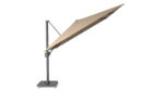 Parasol ogrodowy CHALLENGER T  kolor stelazu Anthracite  rozmiar 3 x 3 m  Taupe