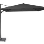 Parasol ogrodowy CHALLENGER T PREMIUM  kolor stelazu Anthracite  kolor Feded black  3 x 3 m