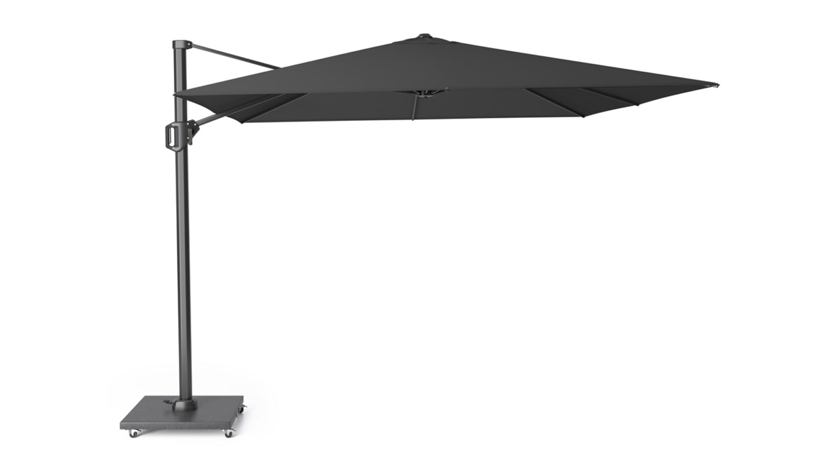 7142P-free_arm_parasol-Challenger-T1-3x3-premium-faded_black-Platinum-8717591773078 Parasol ogrodowy CHALLENGER T PREMIUM kolor stelazu Anthracite kolor Feded black 3 x 3 m