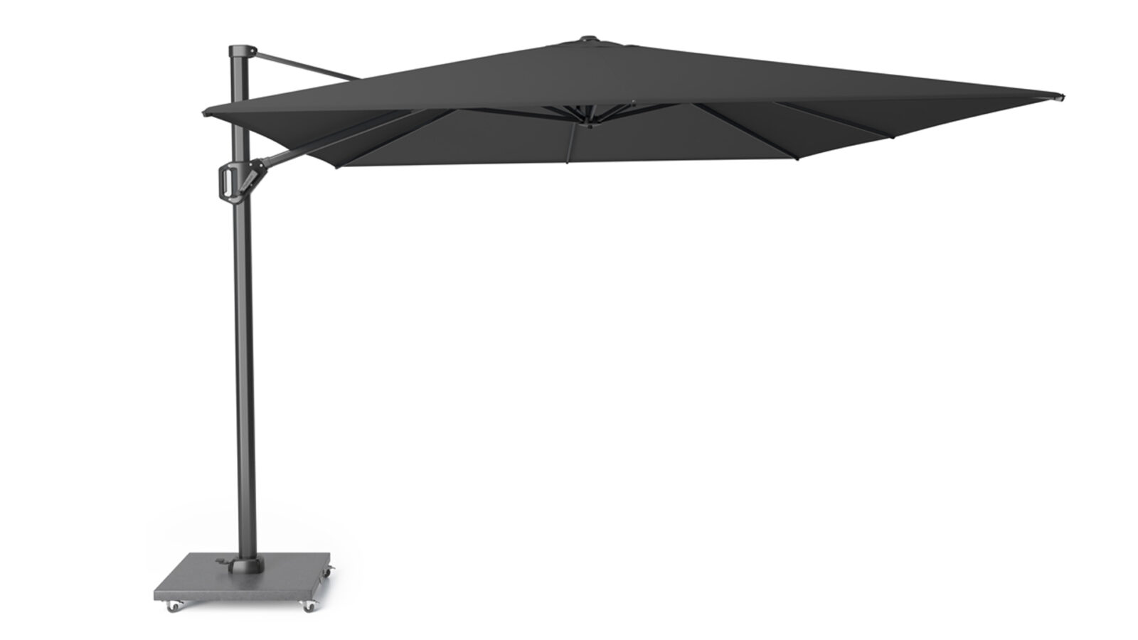 7143P-free_arm_parasol-Challenger-T1-4x3-premium-faded_black-Platinum-8717591774730 Parasol ogrodowy CHALLENGER T PREMIUM kolor stelazu Anthracite kolor Feded black 4 x 3 m